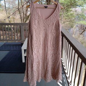 Torrid Cream Lace Dress | Size 1